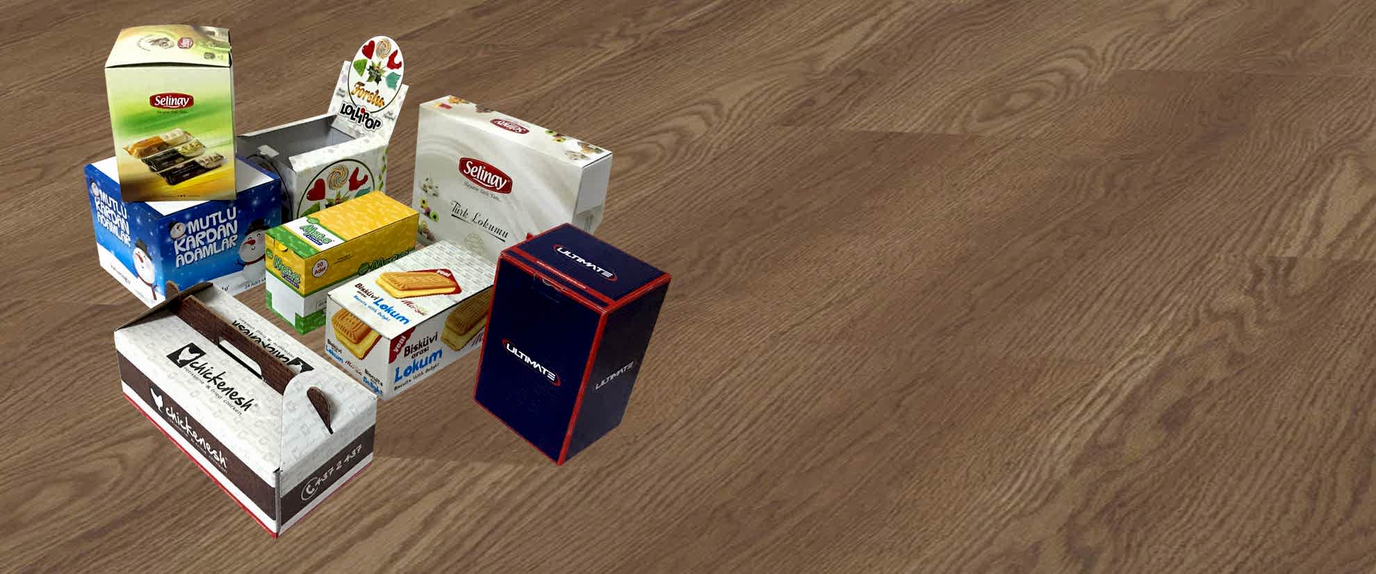 Ofset Baskı Özel Kesim Kutu ve Ambalaj Ürünlerinde Hizmetinizdeyiz
